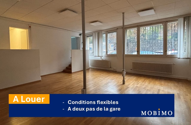 Office of 238 m², steps from the train station
