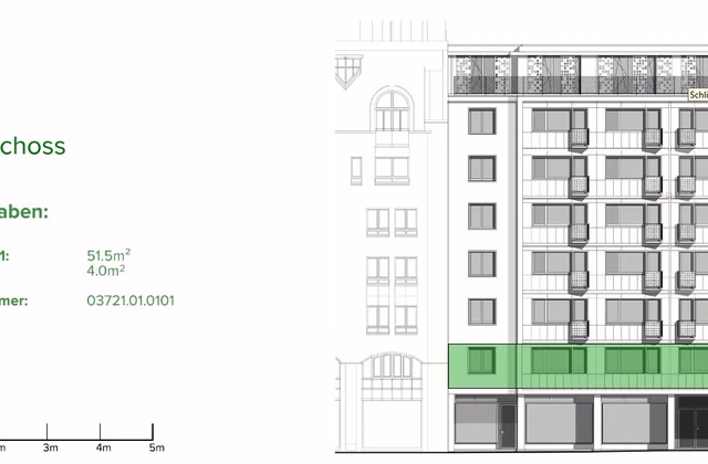 Modern commercial space for office, practice or retail for rent