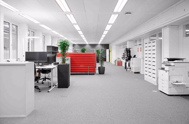 Fitted office space from 135 to 1500 m² - on the Riverside site in Zuchwil