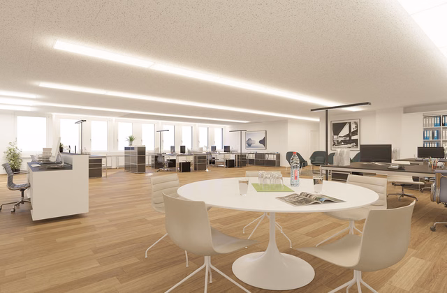 Your new workplace in the heart of the Gerberareal – 73.6 m² to get started!