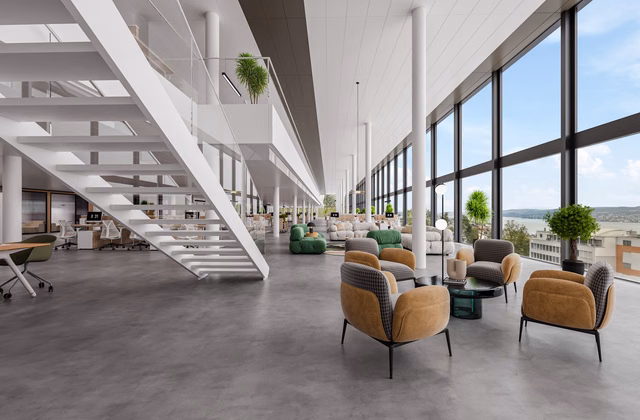 Attractive Office and Commercial Spaces with Great Lake View in Horgen Oberdorf