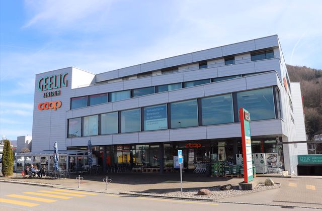 Attractive retail space for rent in Geeligzentrum Gebenstorf