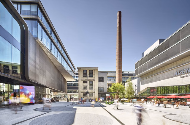 Attractive office space in Sihlcity, Zurich - workplace with comprehensive amenities