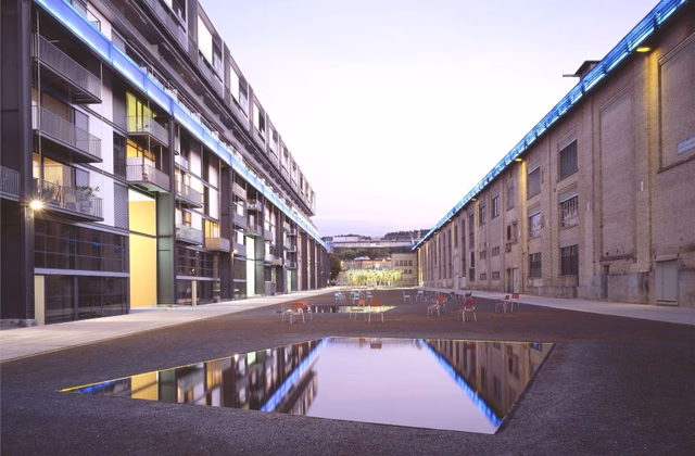 Work in the heart of the Kranbahn site