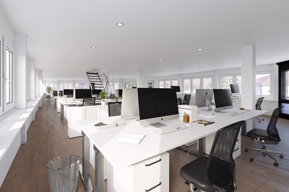 Prime location: Attractive office premises directly at Belp train station, Bahnhofplatz, 3123 Belp, Bern, CH