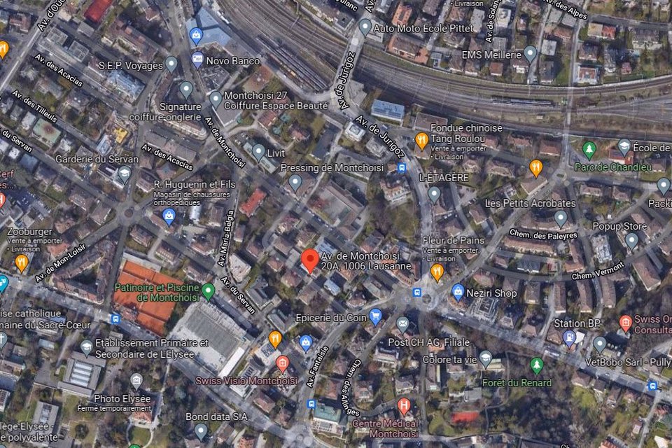 Indoor parking space for rent, Sous-Gare district, Av. de Montchoisi 20A, PP, 1006 Lausanne, Vaud, CH
