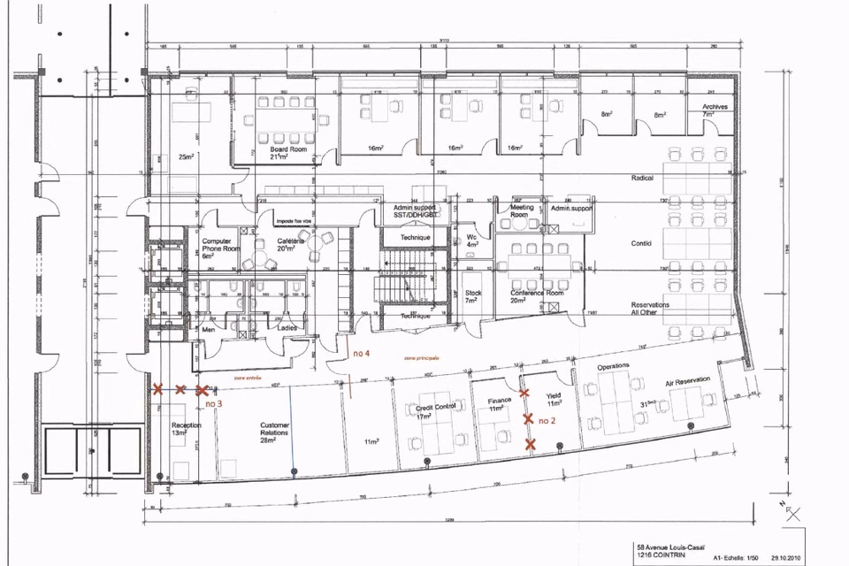 Magnificent office space on the ground floor of a very fine building, Avenue Louis Casai, 1216 Cointrin, Geneva, CH