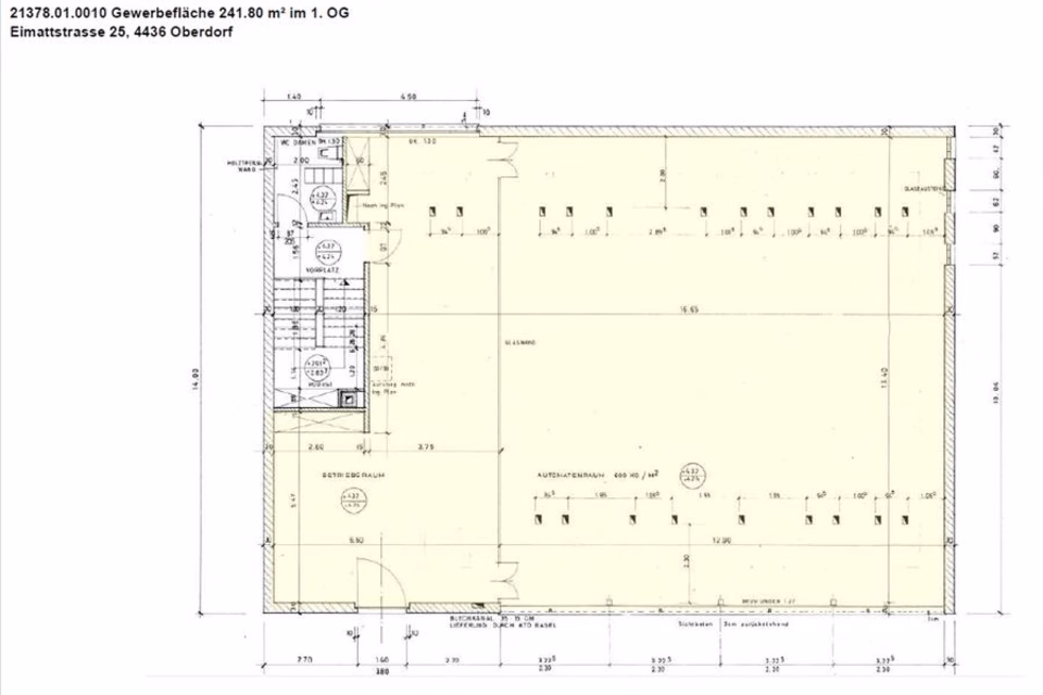 Commercial space near Oberdorf train station, Eimattstrasse, 4436 Oberdorf BL, Basel-Landschaft, CH