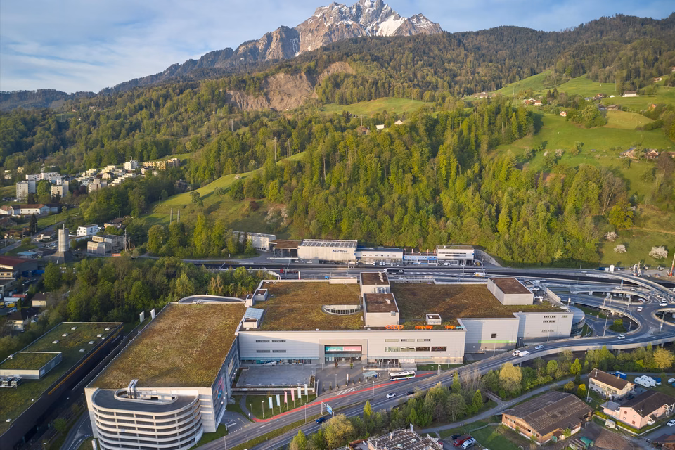 Flexible retail spaces (45–450 m²) in Pilatusmarkt Kriens, Pilatusmarkt Kriens, 6010 Kriens, Lucerne, CH