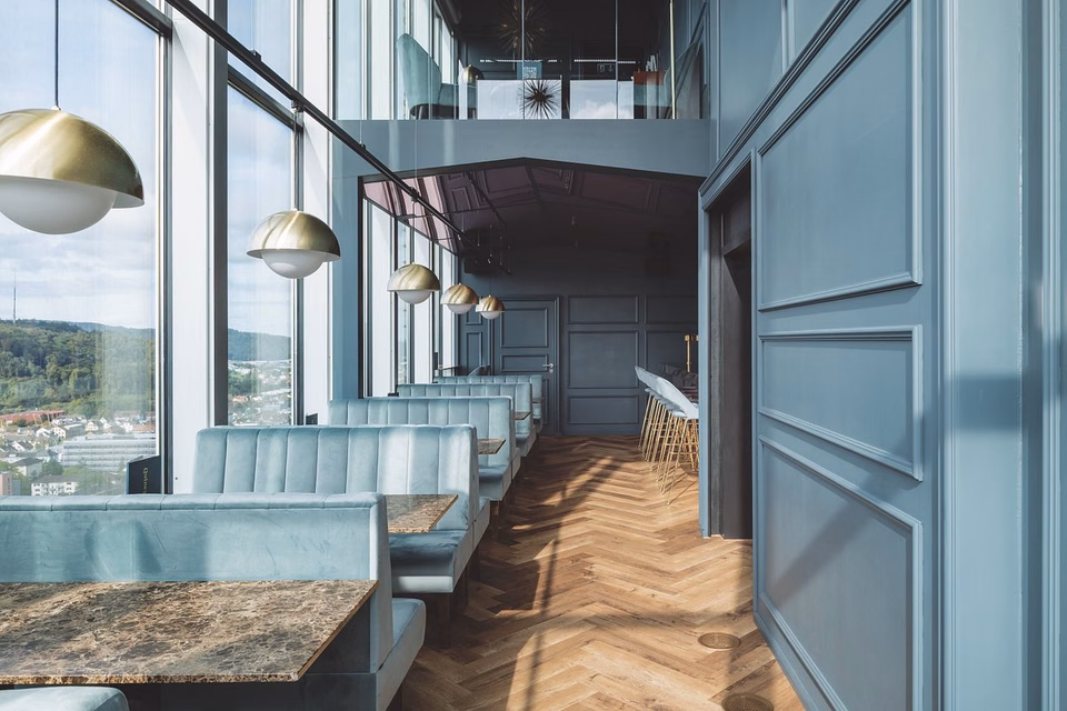 Gastronomy Space 22nd to 24th Floor - Reach New Heights in the Roter Turm, Theaterstrasse, 8400 Winterthur, Zurich, CH