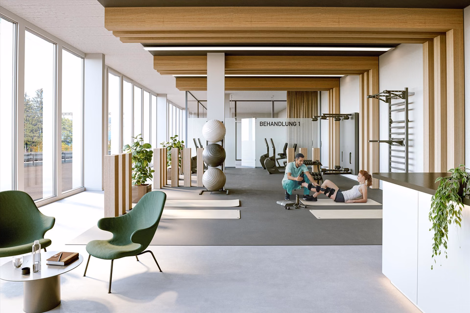 Attractive commercial and office spaces directly at Horgen Oberdorf train station, Fabrikgasse / Dammstrasse, 8810 Horgen, Zurich, CH