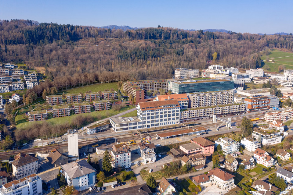 Attractive commercial and office spaces directly at Horgen Oberdorf train station, Fabrikgasse / Dammstrasse, 8810 Horgen, Zurich, CH