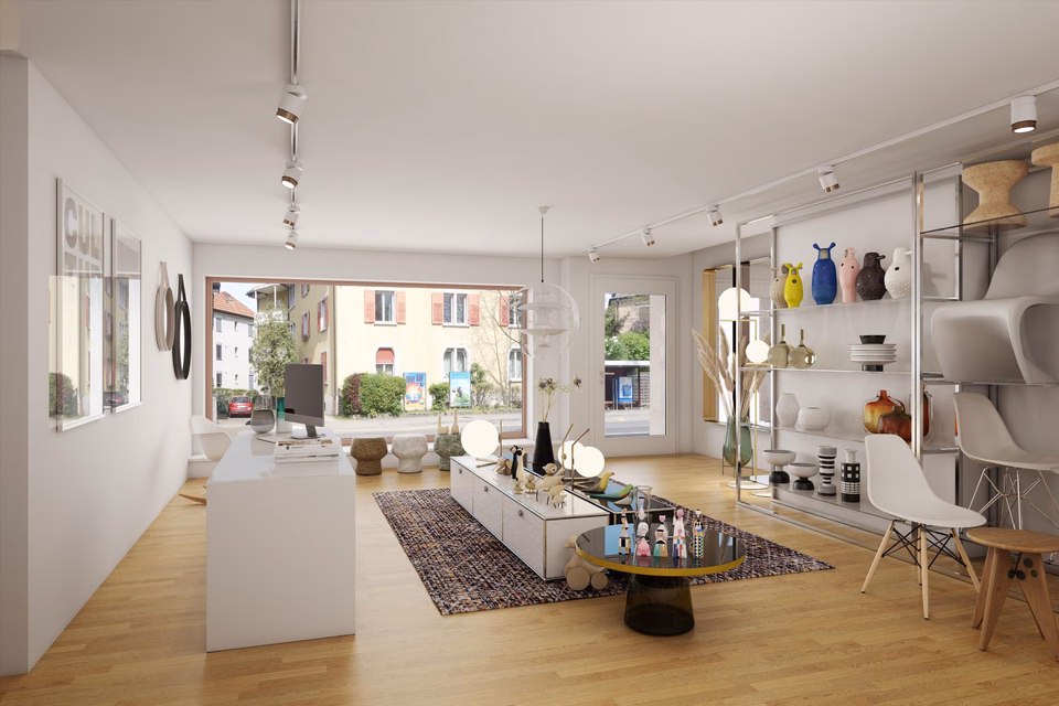 Newly fitted shop/office space in prime location, St. Gallerstr., 8400 Winterthur, Zurich, CH