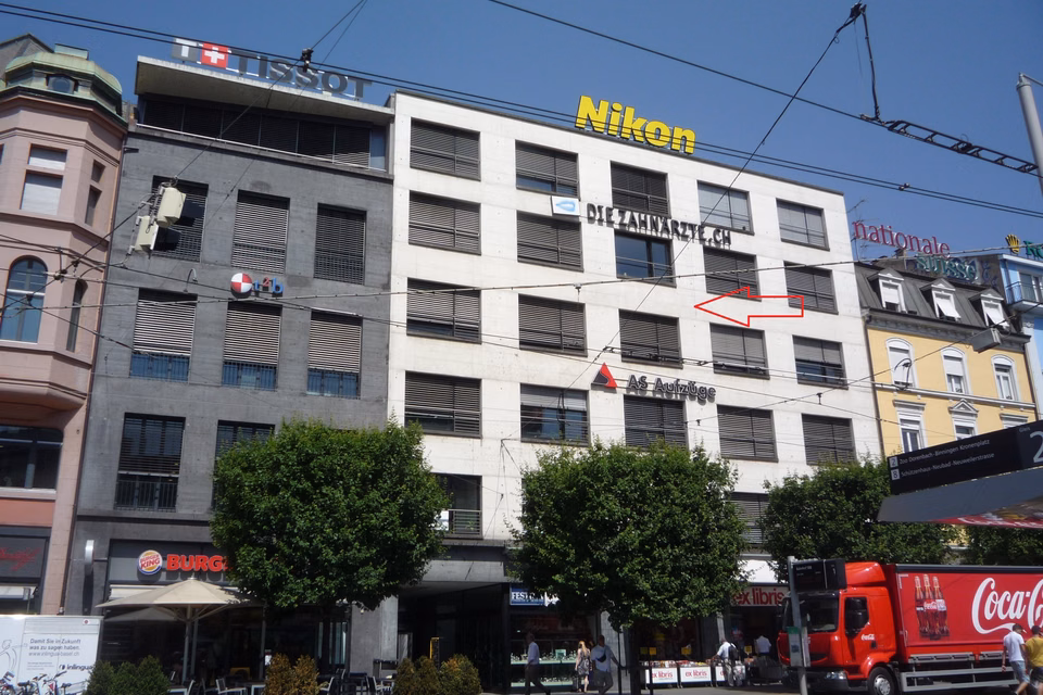 Parking space near SBB station, Centralbahnplatz, 4051 Basel, Basel-City, CH