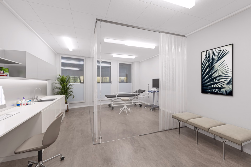 Flexible practice or office space (98 – 129 m²) in a prime central location, Aeschenvorstadt, 4051 Basel, Basel-City, CH