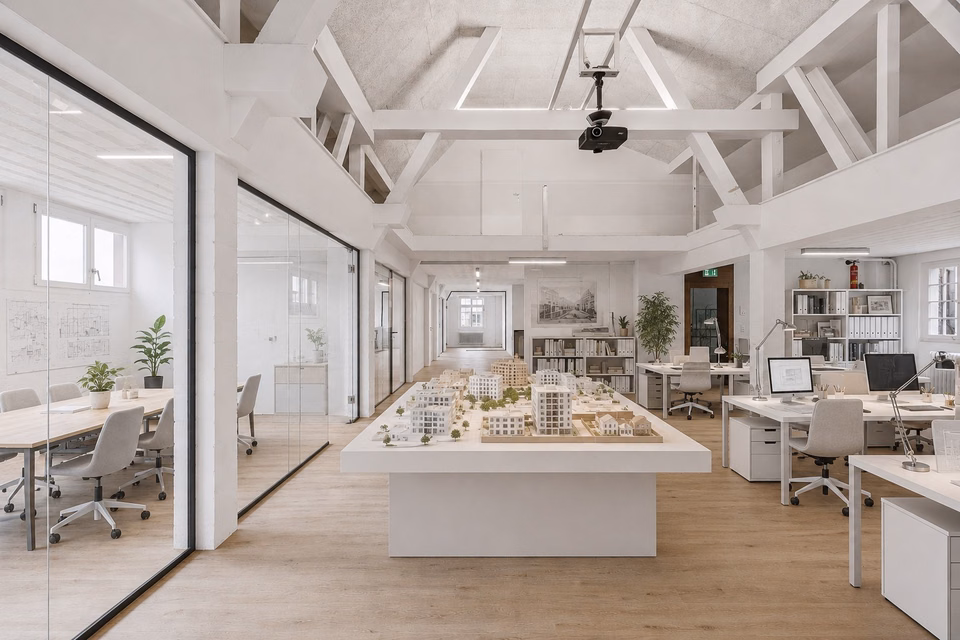 Representative. Inspiring. Central. - Your commercial space with loft character, Limmatstr., 8005 Zürich, Zurich, CH