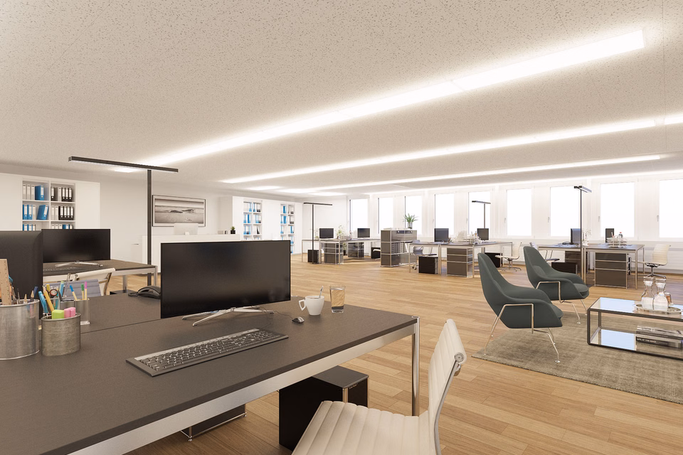 Your new workplace in the heart of the Gerberareal – 73.6 m² to get started!, Gerbergasse 3 (Bau B), 3506 Grosshöchstetten, Bern, CH