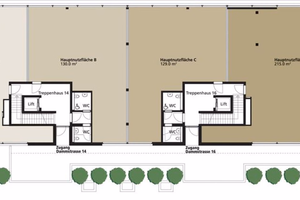 Modern commercial space in a central location, Dammstr., 8810 Horgen, Zurich, CH
