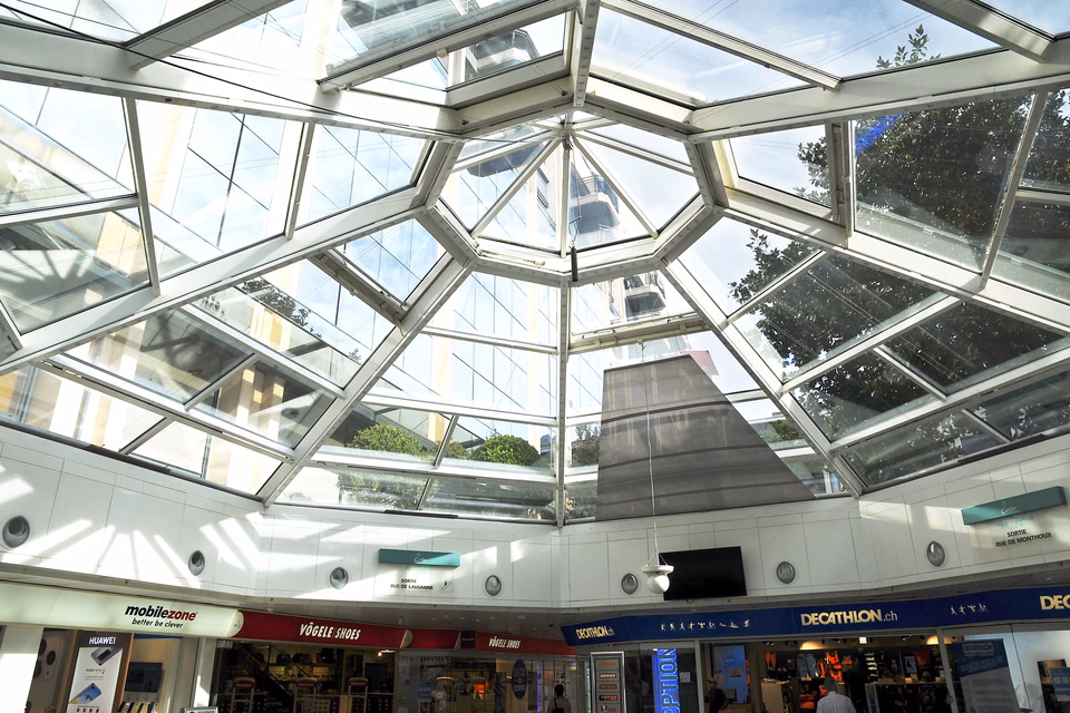 Retail premises in Centre Les Cygnes near Cornavin station, rue de Lausanne, 1201 Genève, Geneva, CH