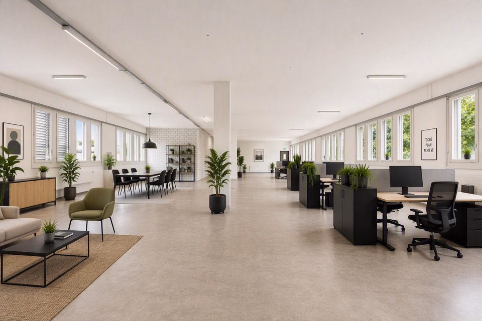 Plenty of room for movement and success – 267 m² commercial space with numerous parking spaces, Romanshorner Strasse, 8280 Kreuzlingen, Thurgau, CH