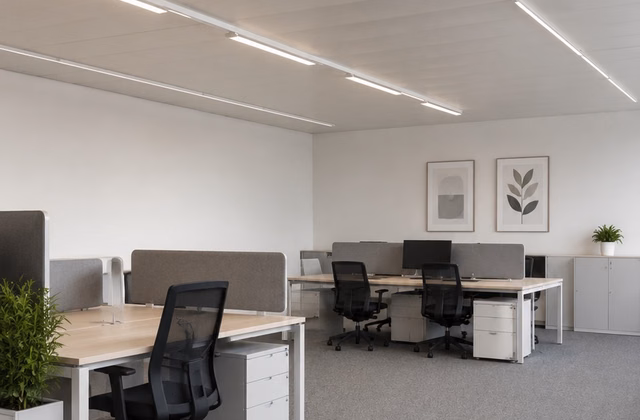 Attractive shared workspace area (94 m2) – available immediately