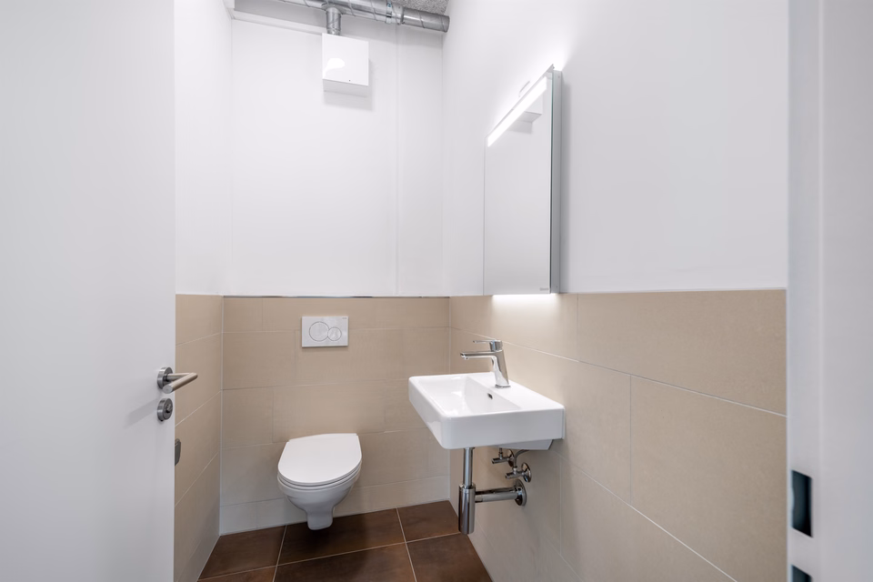 Office or retail subunit in the modern Sennenwies development, Fulachstrasse, 8200 Schaffhausen, Schaffhausen, CH