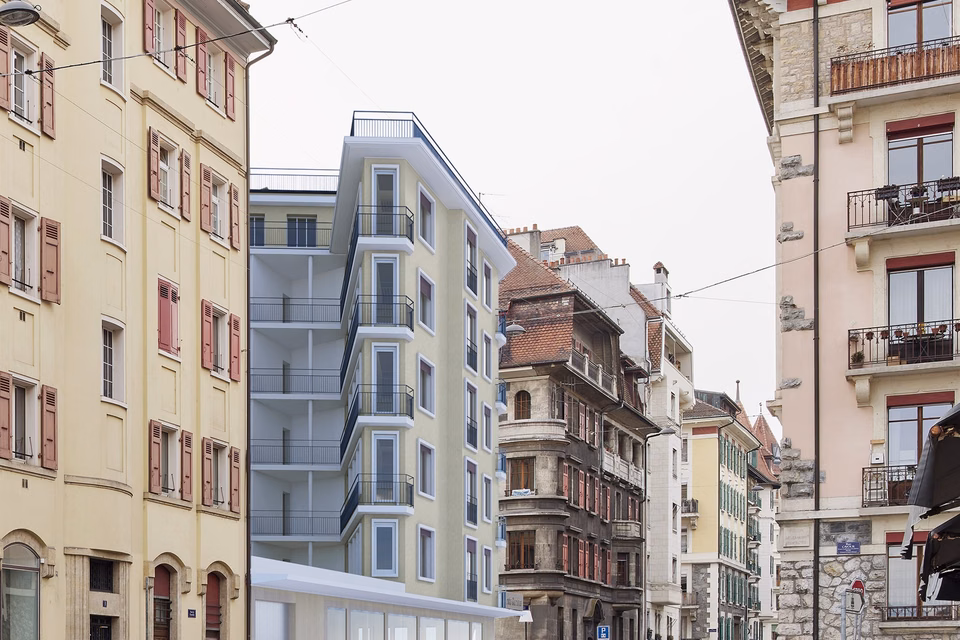 Great visibility for this new retail unit to be fitted out according to your project, Rue des Charmilles, 1203 Genève, Geneva, CH