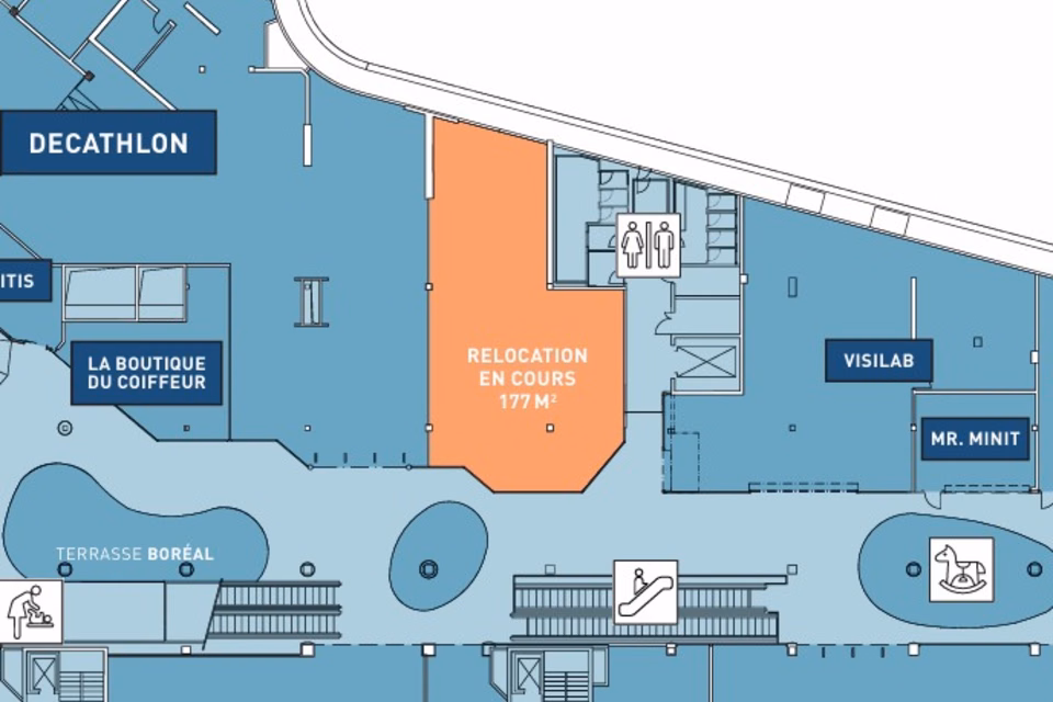 Retail unit – Eaux-Vives Shopping Centre, Geneva, Rue de Jargonnant, 1207 Genève, Geneva, CH