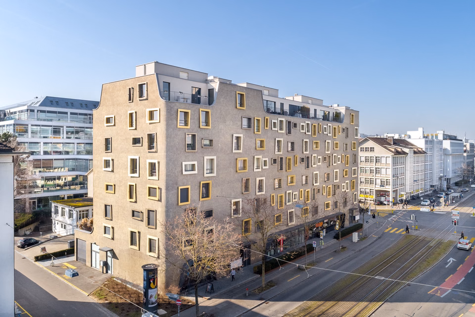 Attractive commercial space in the modern development "KISS", Badenerstrasse, 8048 Zürich, Zurich, CH