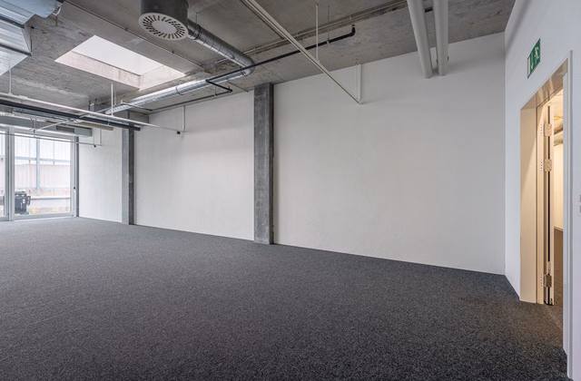 Office with private terrace access