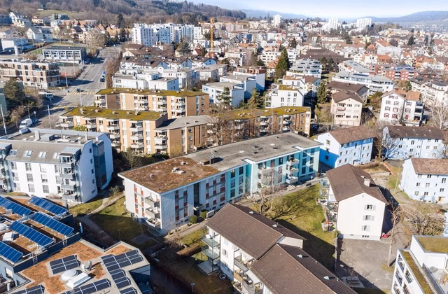 Various car parking spaces