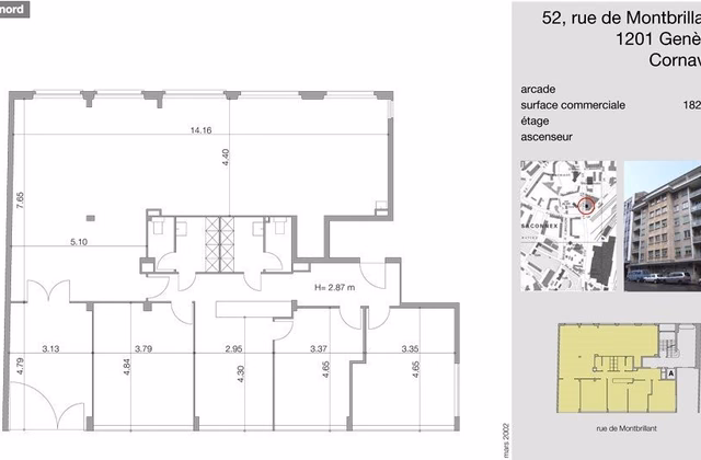 Retail premises close to Cornavin train station