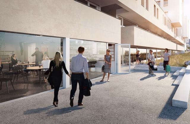 Commercial premises of 80 m2 for rent, available immediately or by arrangement