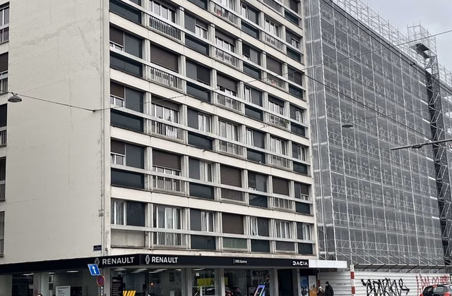 Attractive retail premises of 610 m² with 638 m² storage in the heart of Plainpalais