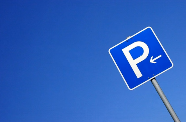 Motorcycle parking space