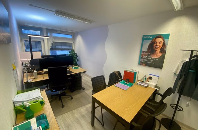 Office in the city centre near the train station
