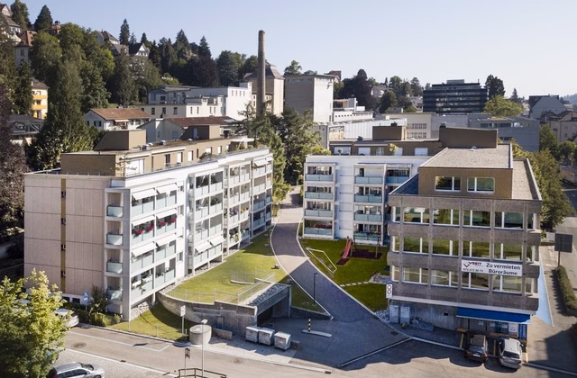Underground parking spaces in St. Gallen