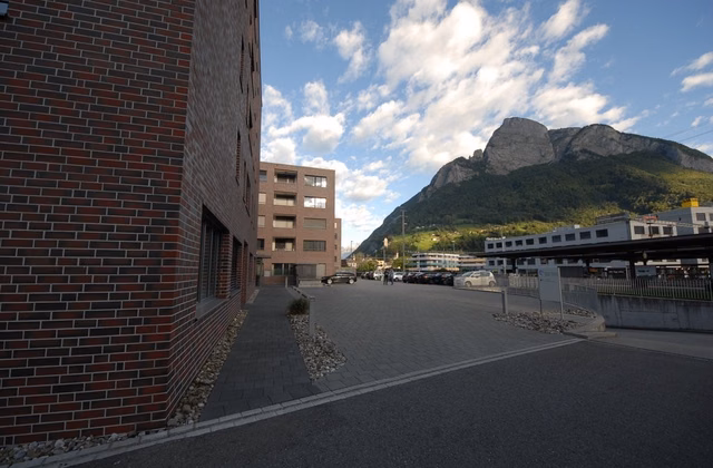 Car parking spaces near the station