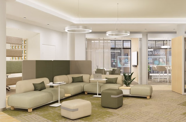 Representative commercial space on the ground floor in a prime location in Zürich-Oerlikon