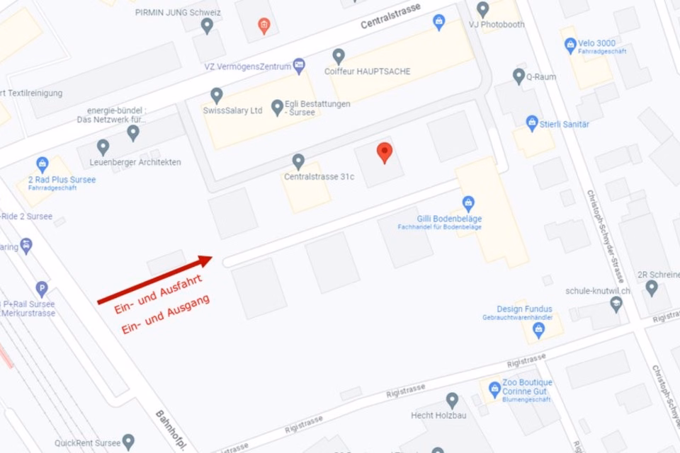 Motorcycle parking space seeks owner!, Centralstrasse, 6210 Sursee, LU, CH