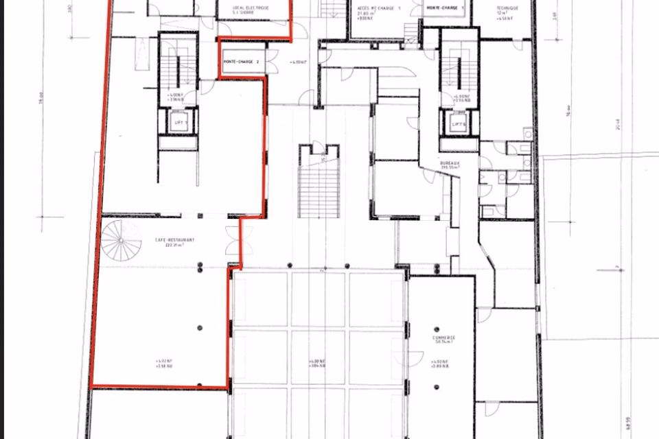 Commercial space fitted out as a restaurant - city centre, Avenue du Rothorn, 3960 Sierre, Valais/Wallis, CH