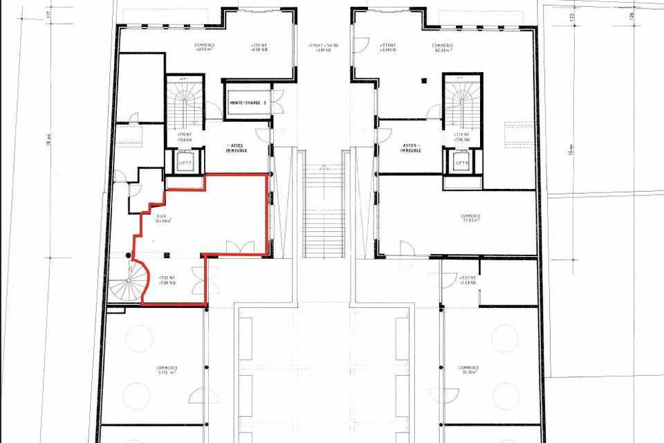 Commercial space fitted out as a bar - city centre, Avenue du Rothorn, 3960 Sierre, Valais/Wallis, CH
