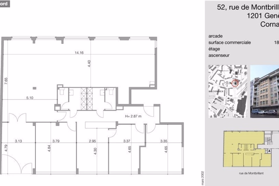Retail premises close to Cornavin train station, Rue de Montbrillant, 1202 Genève, Geneva, CH