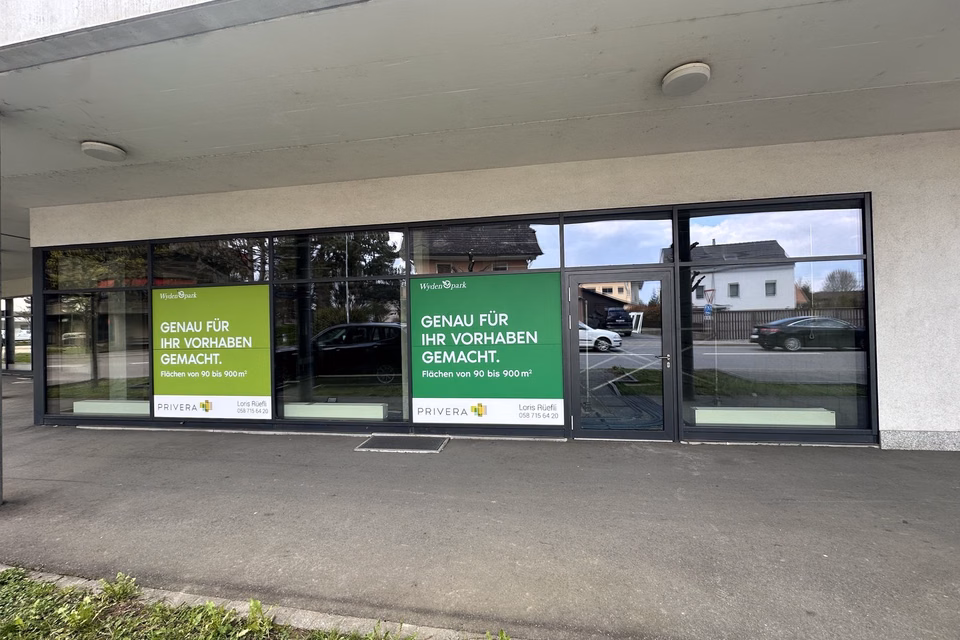 Attractive commercial premises in the lively centre of Studen BE — ideal location for your business success, Wydenpark 1-7, Hauptstrasse, 2557 Studen, Bern, CH