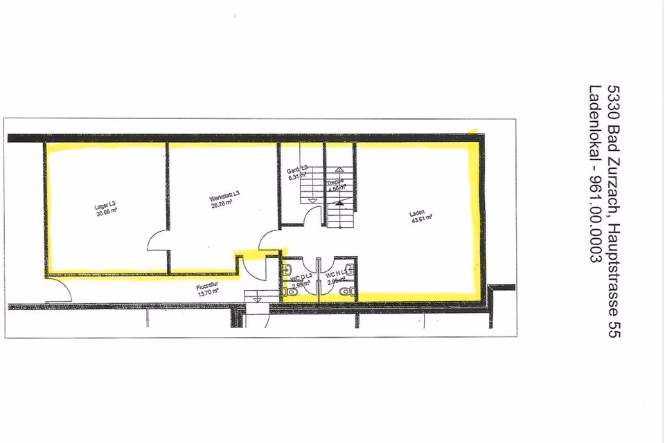 Attractive retail premises in the centre of Bad Zurzach, Hauptstrasse, 5330 Bad Zurzach, Aargau, CH