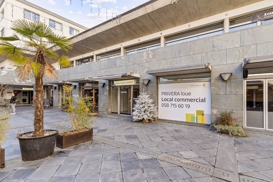 Retail unit in Sierre town centre for rent, available immediately or by arrangement, Avenue du Rothorn, 3960 Sierre, Valais/Wallis, CH