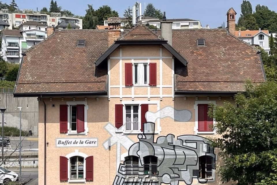 Parking space for rent near La Conversion train station, Route de la Conversion, 1095 Lutry, Vaud, CH