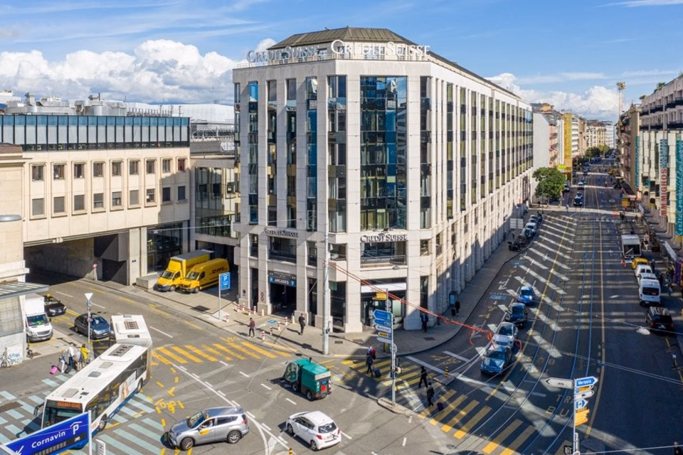 Your motorbike parking space next to Cornavin Station, Rue de Lausanne, 1201 Genève, Geneva, CH