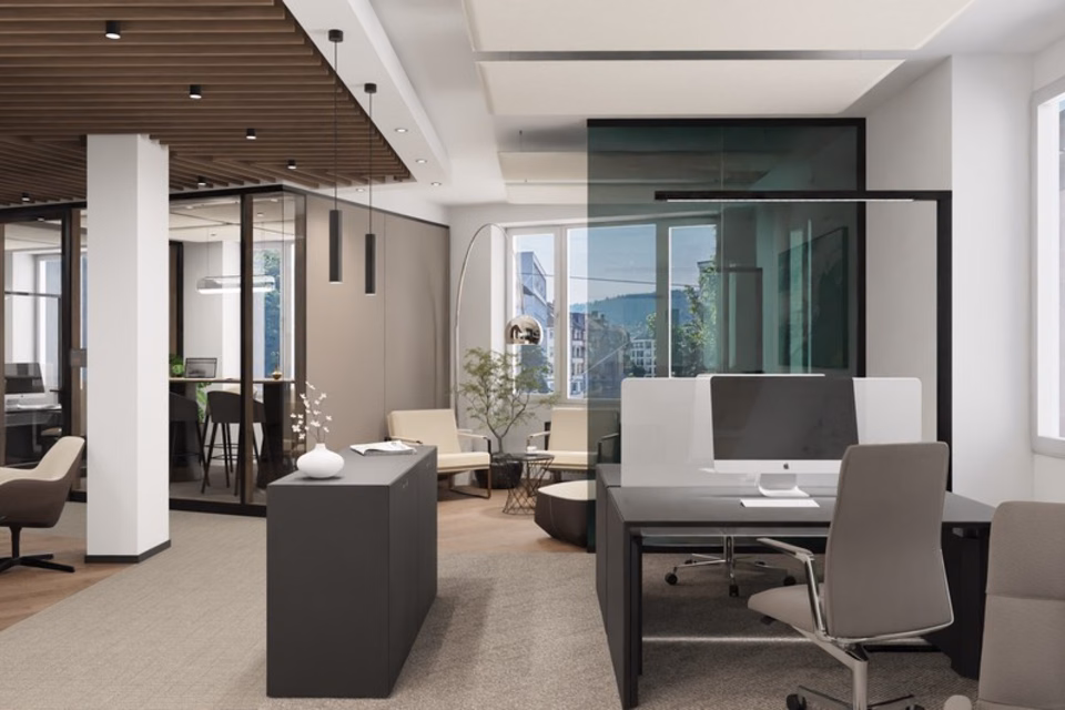 Attractive, newly renovated office space in a prime location in Zurich-Oerlikon, Schaffhauserstrasse, 8050 Zürich, Zurich, CH