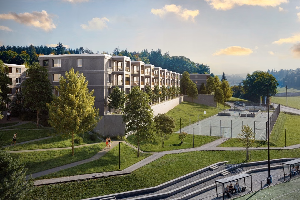 This is where your business starts - First letting of commercial premises Feuerfalter Köniz, Papillonallee, 3172 Niederwangen, Bern, CH